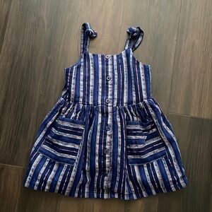Cat & Jack Linen Blend Dress 18M